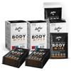 Leofair Body Wipes - Salviette monouso XXL, per viaggi, campeggio, festival e viaggi, 30 grandi salviettine umidificate confezionate singolarmente per viso e corpo