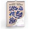 HappyMots Calendario 2023 | HappyMots | 16 Mesi - Sep. Dal 2022 al dicembre. 2023 | Formato A3 | Calendario da parete | Spazio per scrivere e puntare. Comodo, pratico e motivatore | Calendario grande