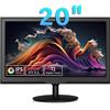 ZOSHING TV 20 pollici Piccolo televisore con sintonizzatore digitale T2 H 256 TV da 12V