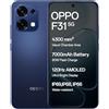 Oppo F31 5G Midnight Blue 8GB RAM 256GB Storage Indian Global Version Sbloccato