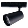 DEGHI Faro binario luce calda 15x24,5 cm in alluminio pressofuso nero - Radius