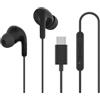 XIAOMI Type-C Earphones Auriculares con Cable Tipo-C Negro
