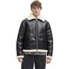 JACK & JONES JORLIVERPOOL AVIATOR JACKET SN BLACK Giacca Uomo