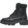 ONLY ONLBETTY-11 WARM LACE UP BLACK Stivale Tempo Libero Donna