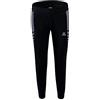 Erima Donna Six Wings Funzionale Pants, Nero/Slate Grey, 38