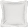 Historic Charleston King Charles Matelasse Euro Sham, Cotone, Bianco, 66 x 66 cm (Pack of 1)