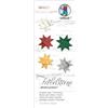 URSUS 3497 00 99-Stelle di Fröbel Natale, 130 g/m² di Carta da Disegno in Argilla, 100 Strisce Pieghevoli, Formato 1 x 50 cm, Ø 4,3 cm, 5 Colori, con Istruzioni, Multicolor, One Size