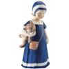 Royal Copenhagen Figurina / Elsa con orsetto / porcellana - 1021671
