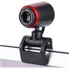 Junluck Webcam HD 480P USB Streaming Webcam Autofocus con Microfono per Videochiamate Registrazione Videocamera per PC, Desktop & Laptop Plug And Play per Mac Xbox YouTube Skype MSN