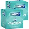 Dorlykn DORLYK 100 garze sterili - garza non tessuta - garza bebè - assorbenti cotone - garza sterile grande - garza sterile - garza non tessuta - garza tessuto non tessuto - garza medica - garza tnt