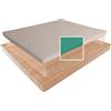 Foppapedretti® Topper Correttore in Memory Foam, 120x190 Alto 8 cm, Fodera in Fibra di Legno, Dispositivo Medico