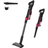 HOOVER HF2 Aspirapolvere senza fili Ultraleggero, POWERTIME 500, Tecnologia di compattazione polvere per aumentare la potenza di aspirazione, spazzola Multisuperficie Anti Groviglio, luci LED [HF210H]