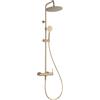 Essebagno Lollipop II colonna doccia meccanica oro spazzolato 250