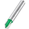 Trend CraftPro Fresa Kavetto Raggio 6,3 mm, taglio 19 mm, codolo 12 mm | Frese Kavetto con raggio 6,3 mm, inserti in carburo per fresature pulite, gambo 12 mm, C054AX12MMTC