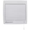 Airflow MaxiVent Ventilatore Estrattore 150 mm con Otturatore Automatico e Corda - 72 l/s, IP45, 28W, Silenzioso 57 dB, Garanzia 3 Anni, Installazione a Parete/Soffitto, Facile da Montare