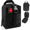 Srup Mini Borsa di Pronto Soccorso, Borsa Medica Sportiva Portatile, Kit di Pronto Soccorso Compatto (nero)