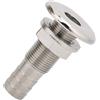 GisWell Passaggio di bordo, avvitamento con dado, passaggio di bordo, 1 pollice in acciaio inox, passacavo, per scarico dell'acqua, presa di sfiato, per barche, yacht, blu marino