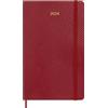 Moleskine Agenda Precious and Ethical Settimanale 12 Mesi 2024 con Confezione, Agenda 2024, Copertina Morbida Vegana Effetto Pitone e Chiusura Elastica, Formato Large 13x21, Colore Rosso