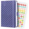 SIGEL J4124 Jolie Agenda settimanale 2024, copertina rigida, 9,5 x 15 cm, 174 pagine, viola