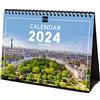 Finocam - Calendario Immagini da Tavolo 2024 Gennaio 2024 - Dicembre 2024 (12 mesi) Parks Internazionale