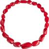 ZAVANA Collana Rossa per le Donne, Grande Collana di Colore per Donna, Bigiotteria Donna, Collana Donna Fatta a Mano, Stile Bohémien, Idee Regalo Donna
