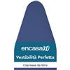 Encasa XO Copriasse da Stiro, Termoriflettente 125x39 cm | Cobalto, Universale | Tessuto Cotone | Imbottitura Fibra 5 mm | Cordone Elastico, Clip | Resistente Calore