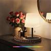 Tulbeys Lampada da Tavolo Senza Fili - Lampada da Doccia & Lampada da Campeggio LED RGB Multicolore, Bianco Caldo, Regolabile, IP44 Impermeabile per Bagno, Campeggio, Interni & Esterni