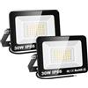 SKYWORLD 2 Pezzi Faretto Led da Esterno, 30W 3000LM Faretti a LED