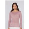 Tezenis Maglia Con Scollo A Barchetta In Viscosa E Lana Merino Donna Rosa