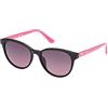 GUESS Gu00126 Occhiali, Nero Lucido, 49 cm Unisex-Adulto