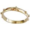 Gioielli Aurum Anello Rosario in Oro Giallo Fedina Uomo Donna Unisex Gioiello Preghiera Sacro Religioso con Croce (18)