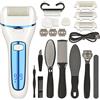 SIUHEN Calli Piedi Rimozione Pedicure Elettrico Professionale Piedi Set Kit Togli Calli Piedi e Duroni Rimuovi Elimina Leva Calli Seelk Callus Remover Cura dei Piedi Pulizia Trattamento Leviga Talloni