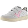 victoria Sneaker Seúl Effetto Pelle & Pezzi Metallizzati & Retro Stampa Animale & Strappo 1257134 per Donna Rosa 37