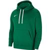 Nike Flc Park20 Felpa con Cappuccio, Pine Green/White/White, M Uomo