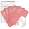 Qeeriner Maschera Collagene Viso, Bio Collagen Real Deep Mask, 5 Pezzi