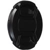 CABLEPELADO Coperchio per obiettivo della fotocamera | Coperchio protettivo per obiettivo fotocamera | Universale | Compatibile con Nikon, Canon, Sony, Fujifilm, Pentax | Nero | 82 mm