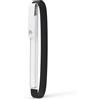MoKo Portapenne per Apple Pencil Pro, 1a/2a gen, USB-C, Pelle PU per iPad Pencil con fibbia e fascia elastica da attaccare alla custodia dell'iPad, Bianco Perla