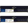 Timetec 32GB KIT(2x16GB) DDR5 4800MHz PC5-38400 Unbuffered Non-ECC 1.1V CL40 1Rx8 Single Rank 288 Pin UDIMM Memoria RAM Module Aggiornamento