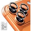 Locofun Pellicola Fotocamera per iPhone 17 PRO/17 PRO MAX, 9H Vetro Temperato Cover Anello Individuale in Metallo, HD Chiaro, (Trasparente)