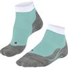 Falke Ru4 Endurance Short W Sso cotone filo funzionale antivesciche 1 paio, Calzini da corsa Donna, Blu Fiji 6423, 39-40