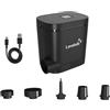 Lavatelli VAC-U-POWER 3 in 1 - Pompa Sottovuoto Portatile Wireless, Pompa etttrica e Power Bank | Compatta, Potente, USB-C, per Sacchi, Viaggi, Campeggio, Materassini, Trolley, Zaini, Piscina e Casa