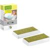 Mann Filter MANN-FILTER FP 26 028-2 Filtro aria cabina - FreciousPlus Filtro Antipolline Biofunzionale - (set da 2) per Autovetture + veicoli commeriali