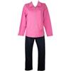 F.lli Campagnolo Tuta donna DYNAMIC estiva giacca aperta con zip pantalone con elastico in vita articolo 8E76427, 448H Orchidea/blu, XL