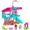Little People Fisher-Price Little People Barbie - Casa al Mare, set a tema Barbie con 3 piani di gioco e 2 personaggi, 3 accessori e mobili inclusi, giocattolo per bambini, 1+ anni, JCW71