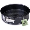 Zenker Teglia con fondo piatto Perfect Black Ø 24 cm - Stampo di alta qualità in lamiera d'acciaio, rivestimento antiaderente, resistenza al calore: +230 °C, Made in Germany