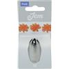 PME JEM - Bocchetta Decorativa Fiore Diretto in Acciaio Inox per Sac à Poche, Grande, n. 1E