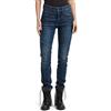 G-STAR Donna Ace 2.0 Biker Slim Straight Jeans, Grigio (worn in fossil D25285-D535-G734), 33W / 32L