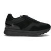 GEOX Sneaker donna nera in suede