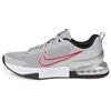 NIKE Air Max Alpha Trainer 6, Sneaker Uomo, Flt Silver University Red, 43 EU