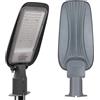 Planetitaly Faro armatura stradale IP65 esterno lampione LED 50W inclinabile 90 gradi luce viali sentieri giardino 4500lm 230V